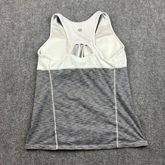 MARMOT Women’s Stability Athletic Tank Top white/Grey size: Small - Picture 2 of 7